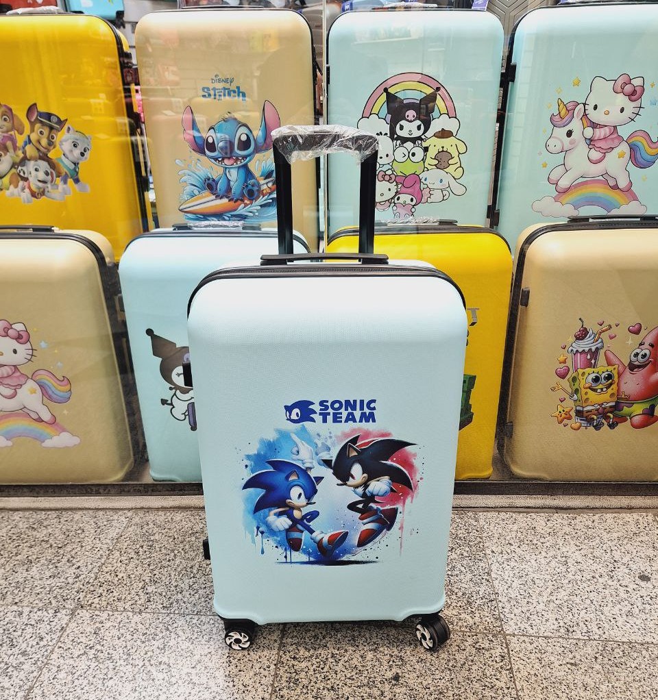چمدان کودک سونیک سایز24 A | پلی کربنات نشکن, ضدخش و مقاوم