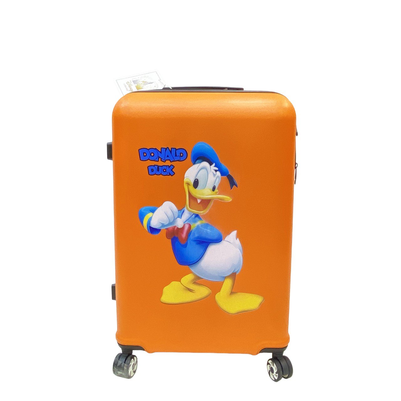 چمدان کودک دونالد داک | سایز 24 | مقاوم و نشکن | نارنجی