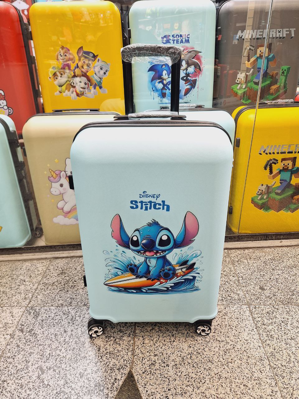 چمدان کودک طرح استیچ(Stitch)سایز 24-A