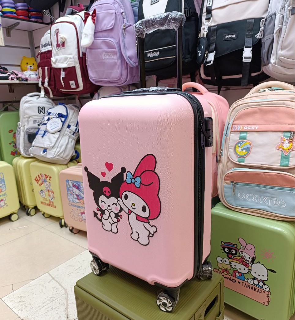 چمدان کودک طرح ملودی-کرومی کد S01