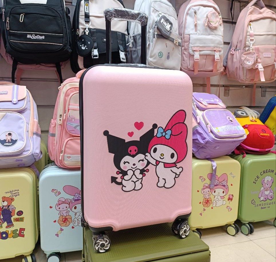 چمدان کودک طرح ملودی-کرومی کد S01