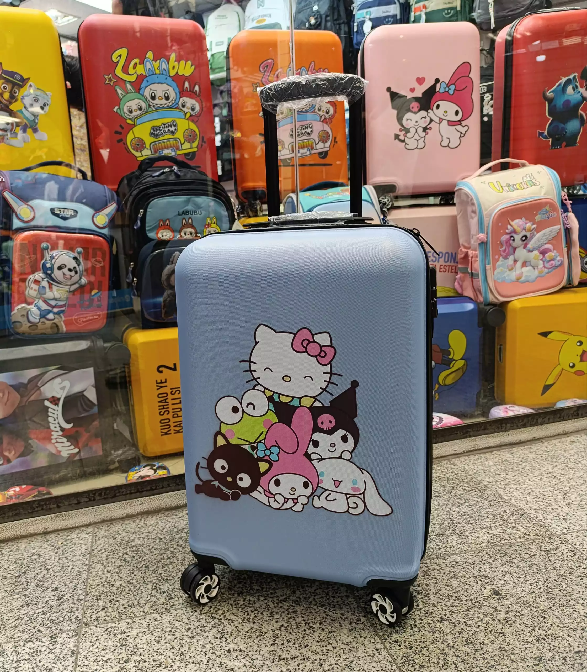 چمدان کودک طرح سانریو(کرومی-کیتی)کدA01 